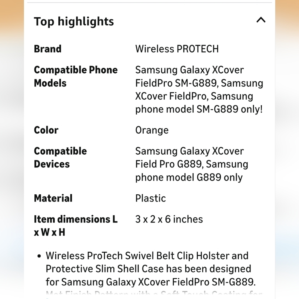 Wirless Protech Case Compatible With Samsung - NEW - Picture 6 of 7